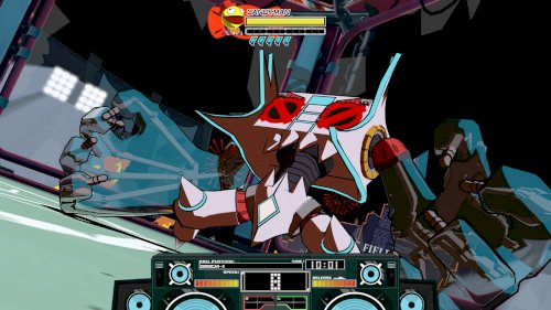 Screenshot of Lethal League Blaze