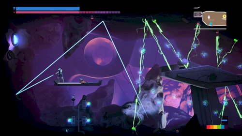 Screenshot of Headlander