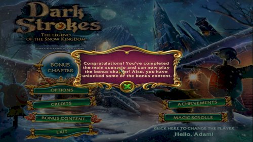 Screenshot of Dark Strokes: The Legend of the Snow Kingdom Collector’s Edition