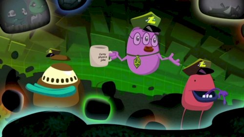 Screenshot of Schrödinger's Cat and the Raiders of the Lost Quark