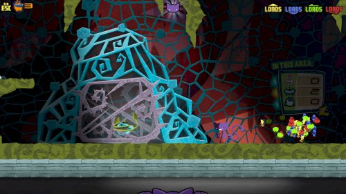 Screenshot of Schrödinger's Cat and the Raiders of the Lost Quark