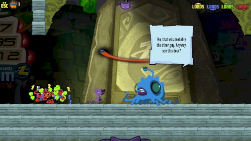 Screenshot of Schrödinger's Cat and the Raiders of the Lost Quark