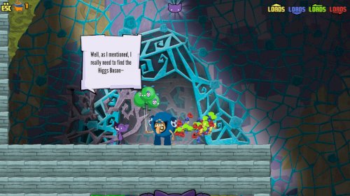 Screenshot of Schrödinger's Cat and the Raiders of the Lost Quark