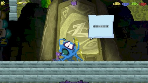 Screenshot of Schrödinger's Cat and the Raiders of the Lost Quark