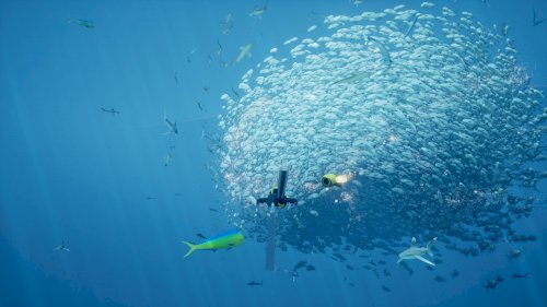 Screenshot of ABZÛ