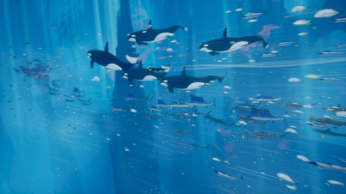 Screenshot of ABZÛ