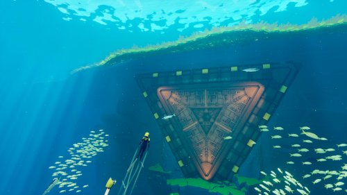 Screenshot of ABZÛ