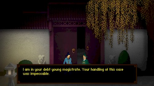 Screenshot of Detective Di: The Silk Rose Murders