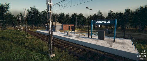 Screenshot of Train Station Renovation