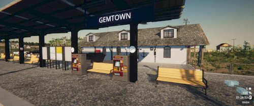 Screenshot of Train Station Renovation