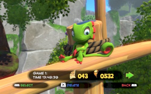 Screenshot of Yooka-Laylee