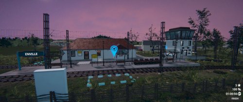 Screenshot of Train Station Renovation