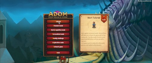 Screenshot of ADOM (Ancient Domains Of Mystery)