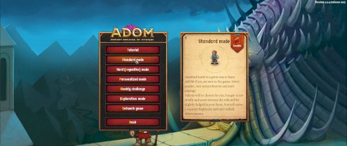 Screenshot of ADOM (Ancient Domains Of Mystery)