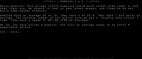 Screenshot of ADOM (Ancient Domains Of Mystery)