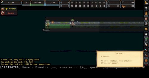 Screenshot of ADOM (Ancient Domains Of Mystery)