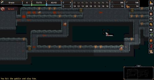 Screenshot of ADOM (Ancient Domains Of Mystery)