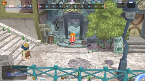 Screenshot of Gurumin: A Monstrous Adventure