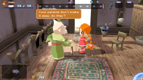 Screenshot of Gurumin: A Monstrous Adventure