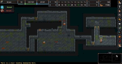 Screenshot of ADOM (Ancient Domains Of Mystery)