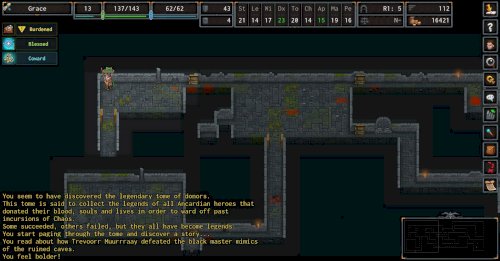 Screenshot of ADOM (Ancient Domains Of Mystery)