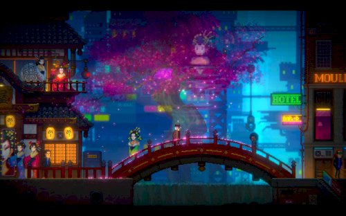 Screenshot of Tales of the Neon Sea