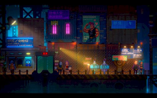 Screenshot of Tales of the Neon Sea