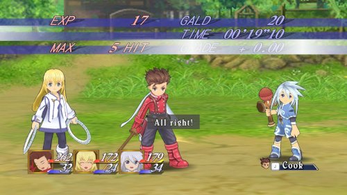 Screenshot of Tales of Symphonia