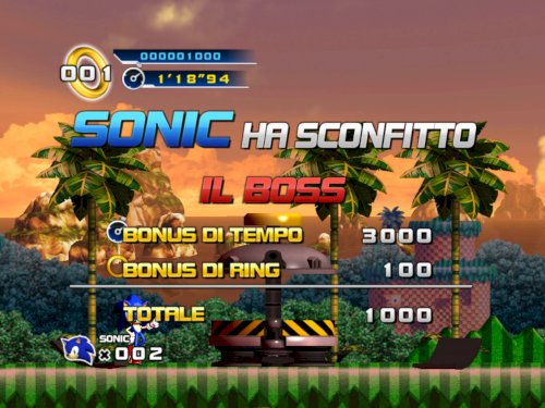 Screenshot of SONIC THE HEDGEHOG 4 Episode I