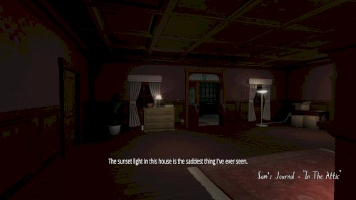 Screenshot of Gone Home