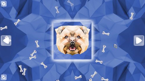 Screenshot of Poly Puzzle: Dogs