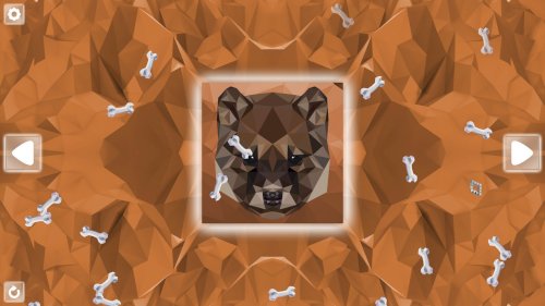 Screenshot of Poly Puzzle: Dogs