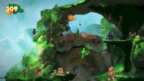 Screenshot of Yoku's Island Express
