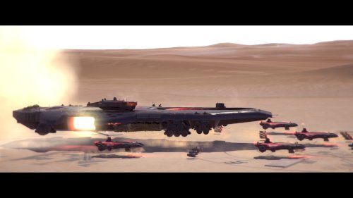 Screenshot of Homeworld: Deserts of Kharak