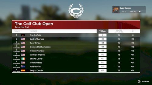 Screenshot of PGA TOUR 2K21