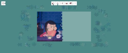 Screenshot of How Buddy’s parents met - jigsaw puzzle