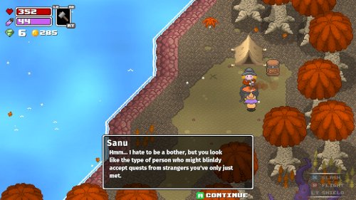 Screenshot of Rogue Heroes: Ruins of Tasos