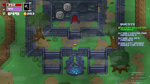 Screenshot of Rogue Heroes: Ruins of Tasos