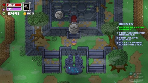 Screenshot of Rogue Heroes: Ruins of Tasos