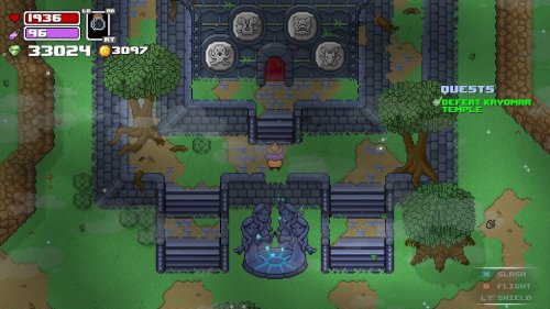 Screenshot of Rogue Heroes: Ruins of Tasos