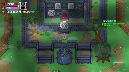 Screenshot of Rogue Heroes: Ruins of Tasos