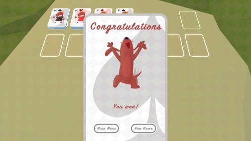 Screenshot of Buddy and Lucky Solitaire