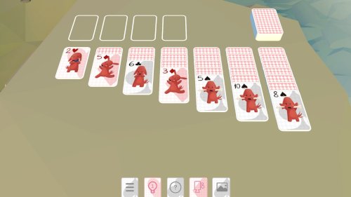 Screenshot of Buddy and Lucky Solitaire