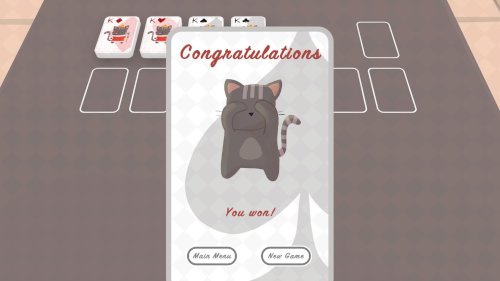 Screenshot of Buddy and Lucky Solitaire