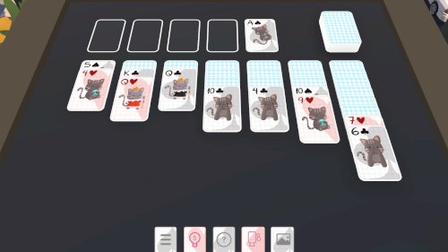 Screenshot of Buddy and Lucky Solitaire