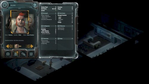 Screenshot of Shadowrun: Dragonfall - Director's Cut