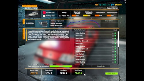 Screenshot of Car Mechanic Simulator 2018