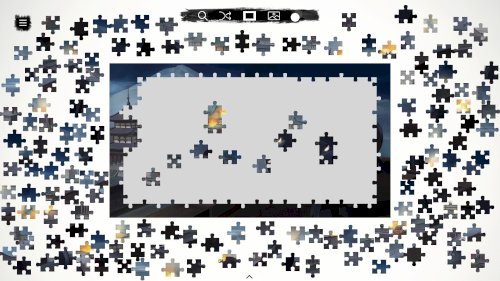 Screenshot of Shinobi's Way - a jigsaw chess tale