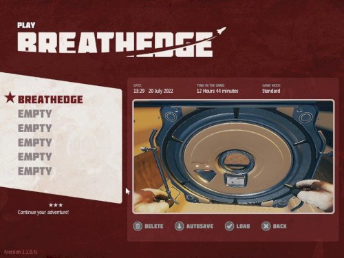 Screenshot of Breathedge