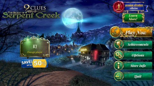 Screenshot of 9 Clues: The Secret of Serpent Creek
